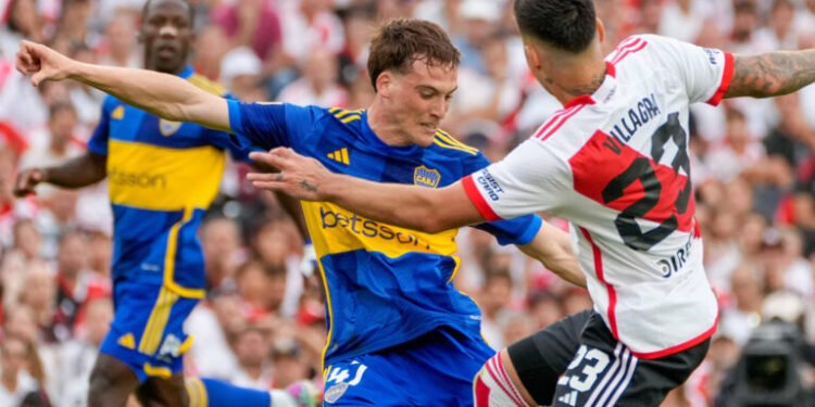 Entretenido empate en el Superclásico River vs. Boca por la Copa de la Liga 2024.