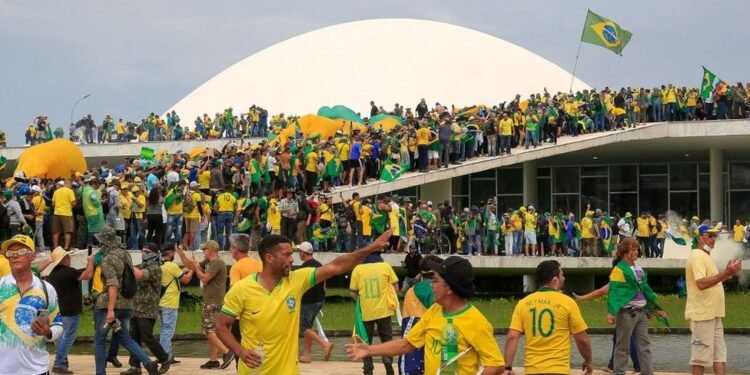 Tres detenidos en Brasil por financiar e impulsar la insurrección del 8 de enero de 2023.