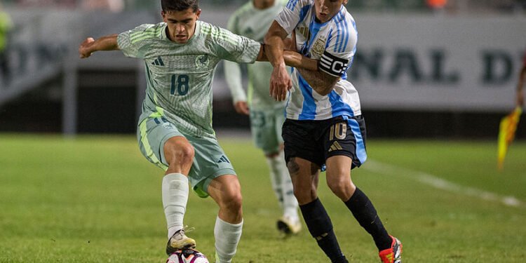 La selección Sub 23 de Argentina y una dolorosa derrota ante México