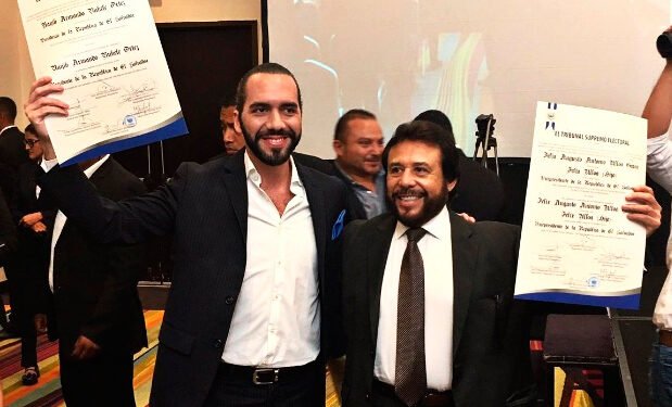 Nayib Bukele y Félix Ulloa oficialmente acreditados como ganadores de las elecciones en El Salvador.