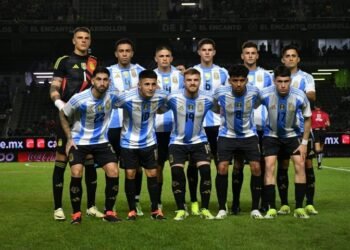 Titulares de la selección argentina Sub 23 para el segundo amistoso contra México.