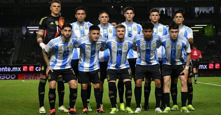 Titulares de la selección argentina Sub 23 para el segundo amistoso contra México.