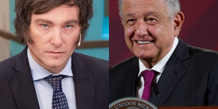 Andrés Manuel López Obrador niega encuentro con Milei en México.