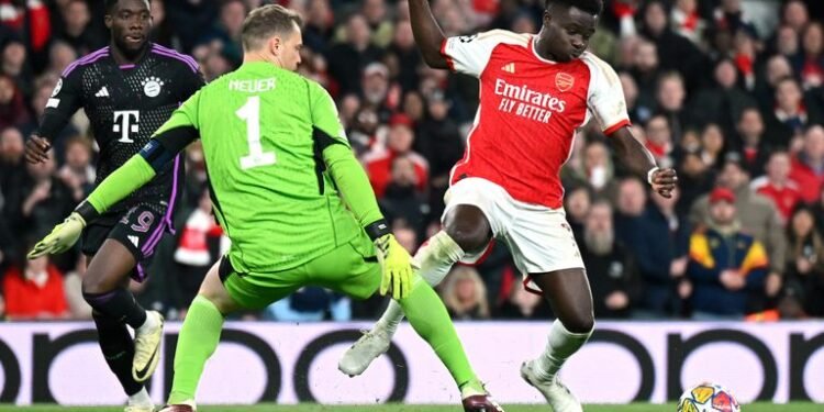 Arsenal logra crucial empate ante Bayern Munich en emocionante partido de la Champions League.