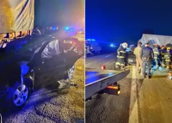 Cinco personas pierden la vida en trágico choque frontal entre un auto y una camioneta en la ruta 14 de Corrientes