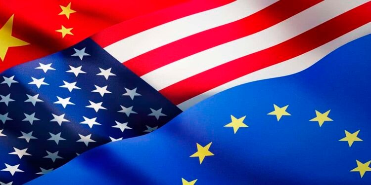 Tensiones con la Unión Europea debido al cambio productivo de China.