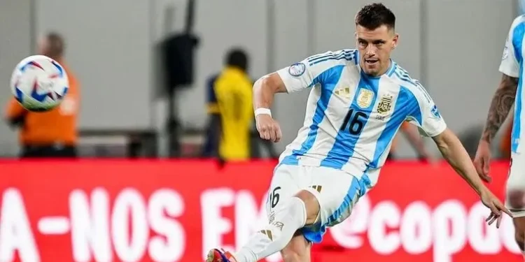 Giovani Lo Celso regresa triunfante al podio con la selección.