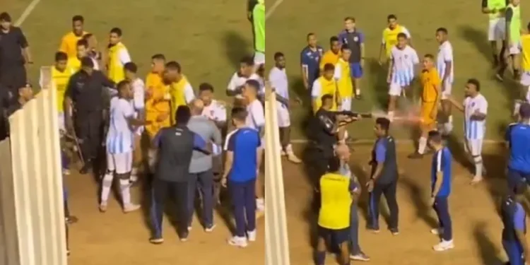 Policía hiere a futbolista de segunda división de Brasil con disparo en la pierna