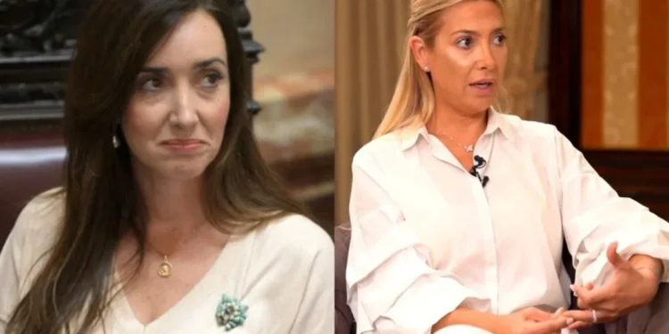 Victoria Villarruel denuncia a Fabiola Yañez por su explicación sobre la fiesta en la Quinta de Olivos.