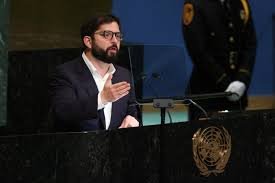 Boric insta ante la ONU a buscar una solución política a la crisis en Venezuela reconociendo el triunfo de la oposición