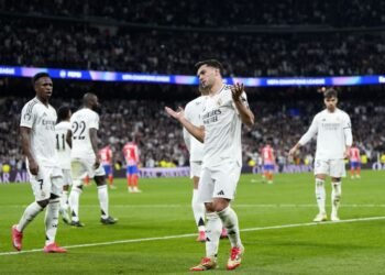 Victoria del Real Madrid: supera 2-1 al Atlético de Madrid en el arranque de los octavos de la Champions League.